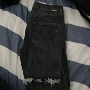 Frayed ankle MOTHER jeans